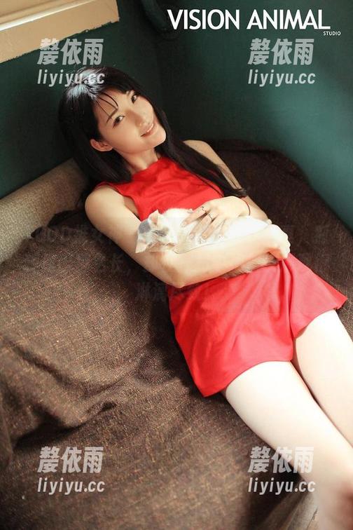TGOD推女神 - 娜依灵儿的女仆写真，狐狸尾巴那么长，却在打扫中把俏皮展现得淋漓尽致！