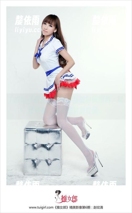 TuiGirl推女郎 - 赵梦洁的制服图包，过分好看，我要默默加收藏。