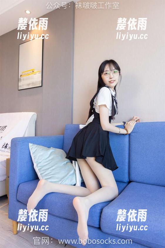 袜啵啵 - 眼镜下的小淳：被图库和分享的魔力迷得神魂颠倒